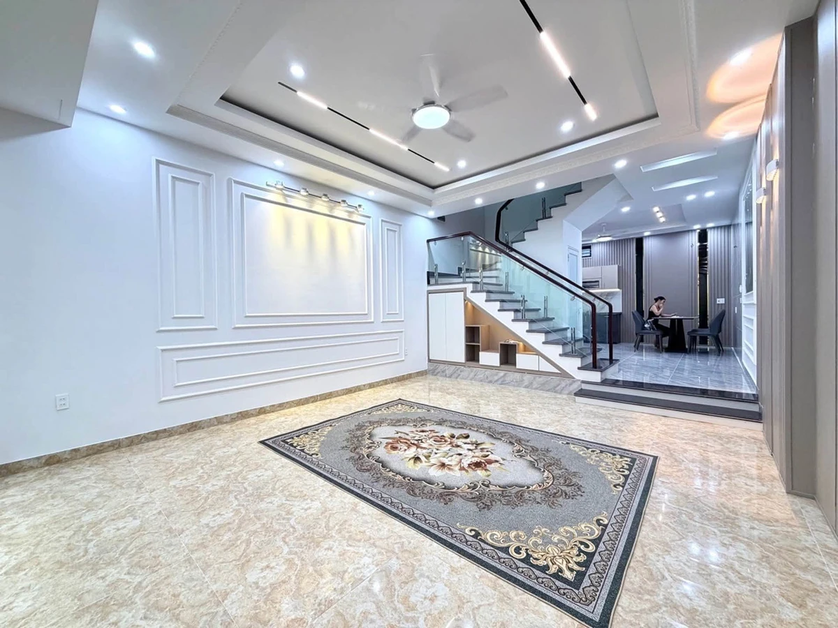 Bán nhà 4 tầng 60m² đường Trần Nguyên Hãn, Bình Tân, 7 tỷ - Ảnh 1