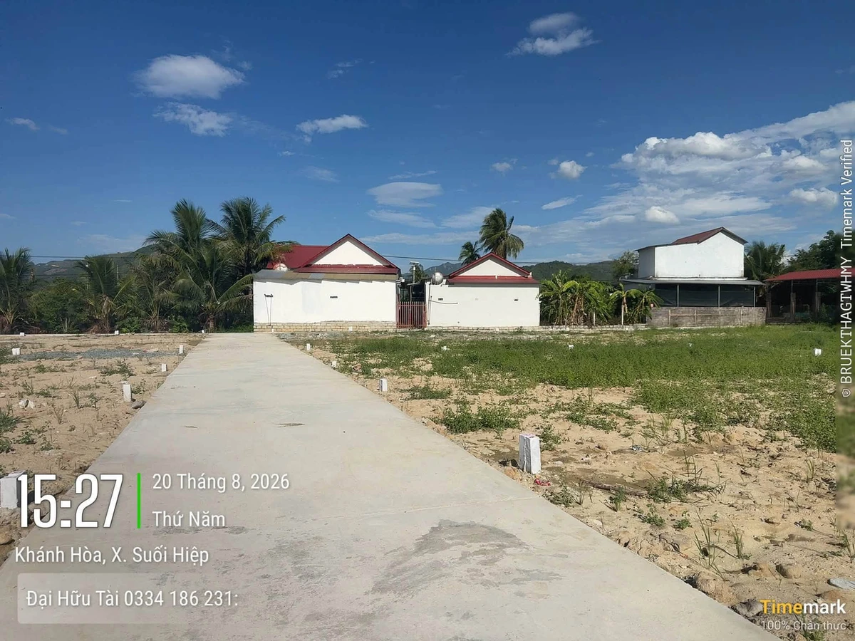 Bán đất 85,8m2 giá 411 triệu tại Xuân Phú, Suối Hiệp, Diên Khánh, Khánh Hòa - Ảnh thu nhỏ 3