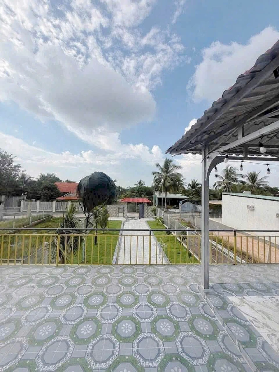 Nhà sân vườn 200m² view đồng Thanh Điền Tây Ninh 2,4 tỷ - Ảnh thu nhỏ 4