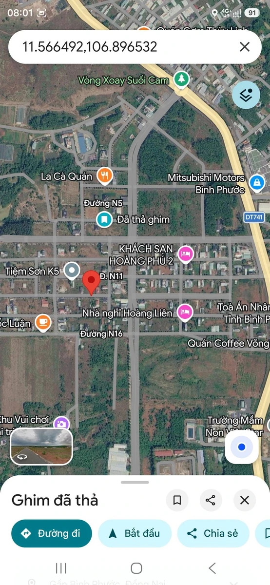 Bán đất Tân Phú, Phường Bình Phước, 230m² giá 1,4 tỷ - Ảnh thu nhỏ 4