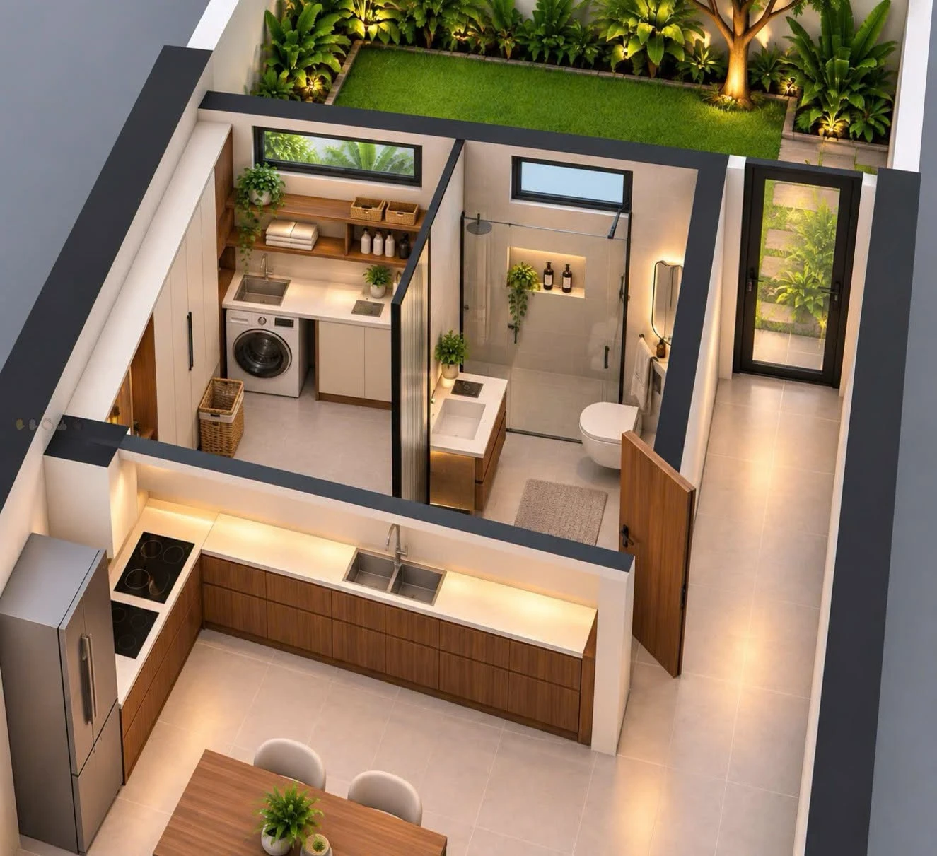 Nhà vườn 2PN bán 700 triệu, 275 m2 gần KCN Minh Hưng - Ảnh 1