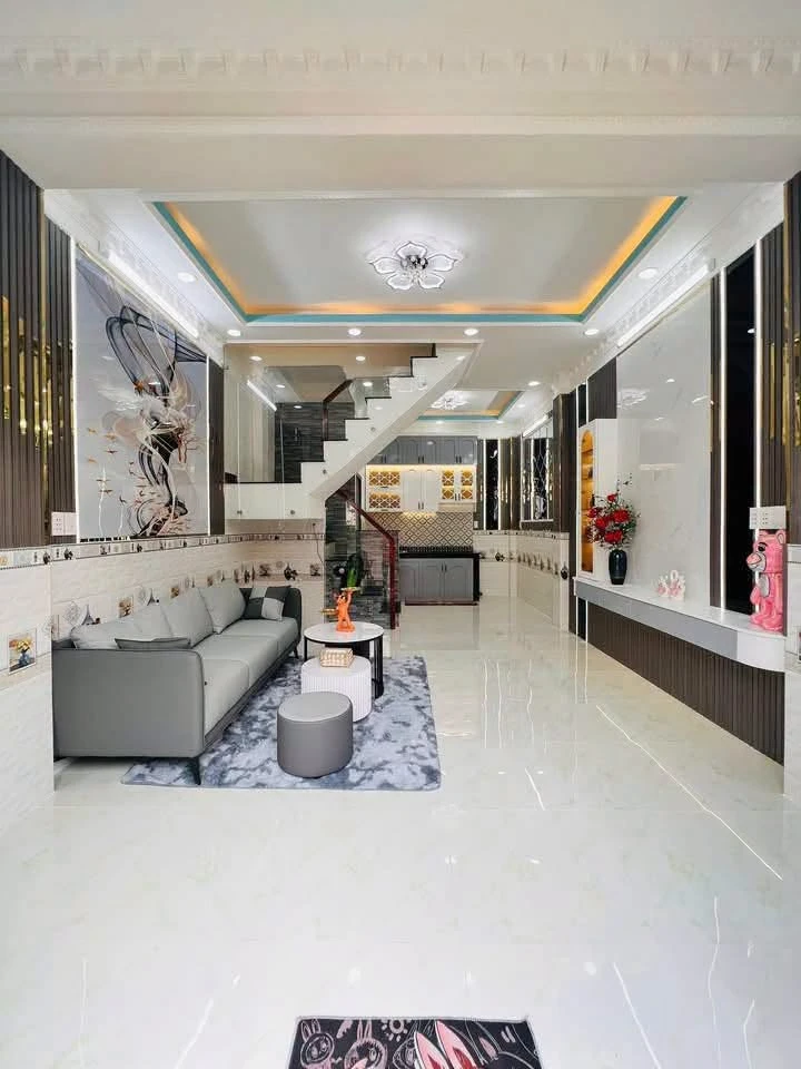 Nhà 1 trệt 1 lầu mặt tiền hẻm 32m² 2PN, 2WC Nhà Bè, 2 tỷ 180 triệu - Ảnh thu nhỏ 3