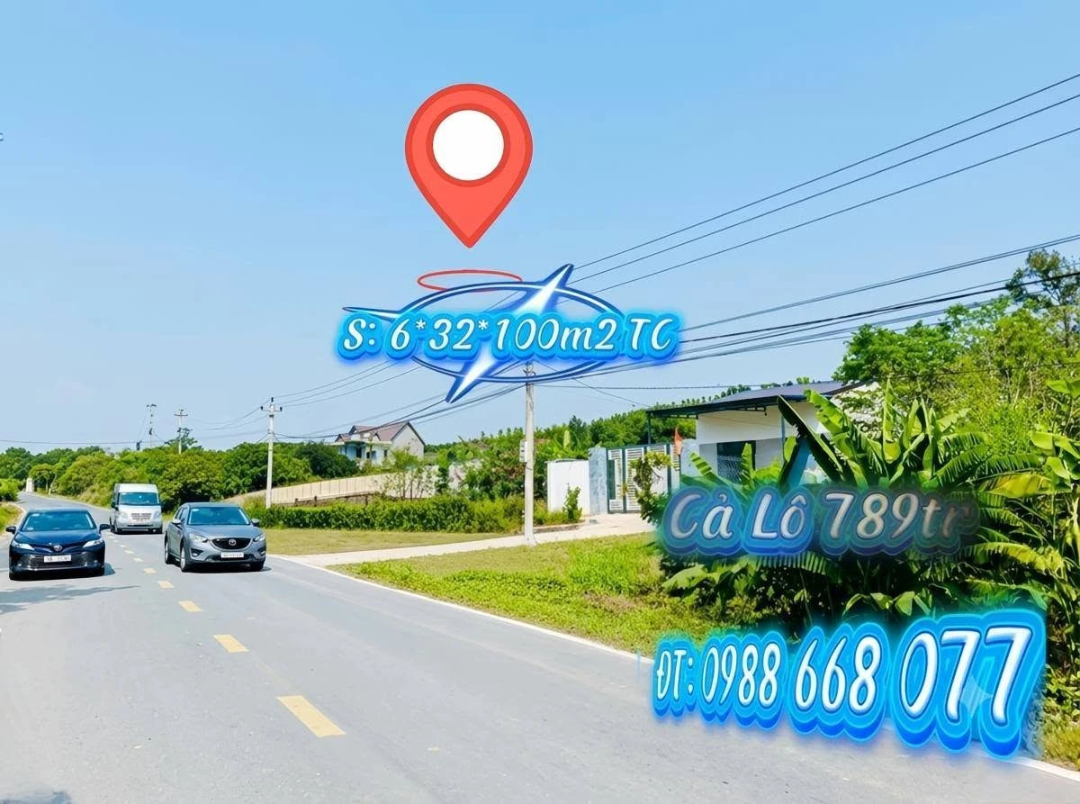 Bán đất thổ cư 100m2 đường Hùng Vương Krông Nô 789 triệu - Ảnh 1