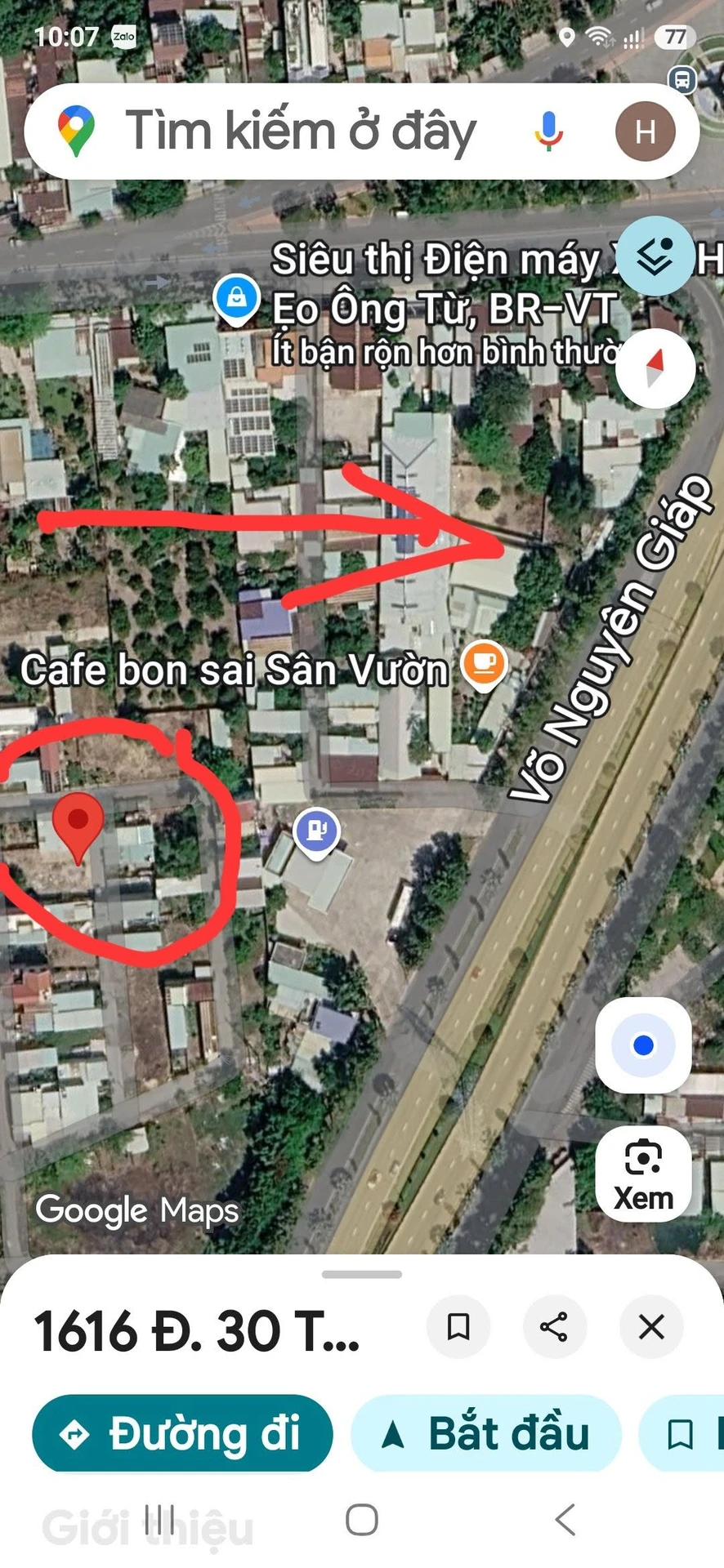 Bán đất hẻm 84m² đường 30/4, Phường 12, Vũng Tàu - Ảnh 1