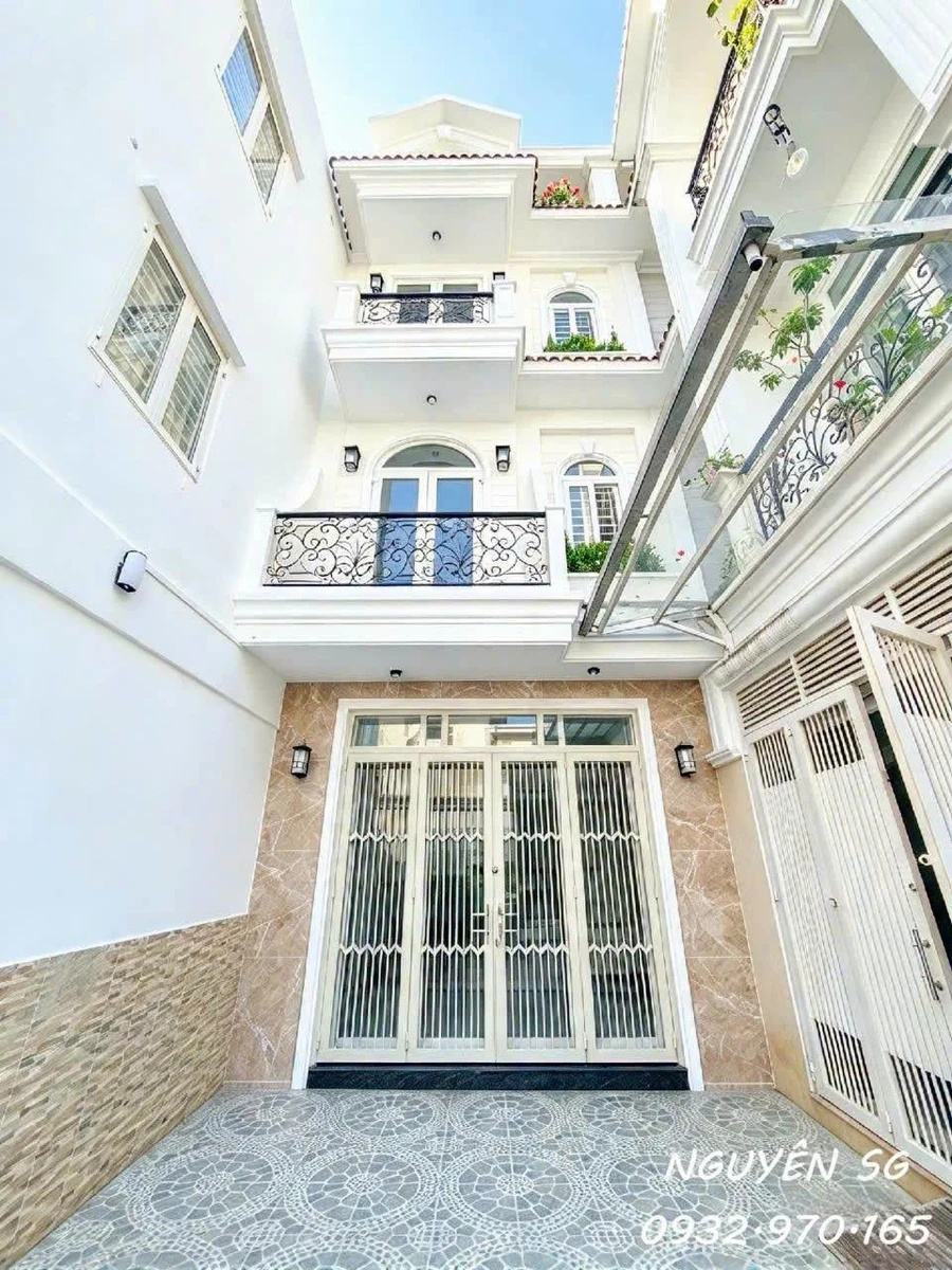 Bán nhà 4 tầng 5PN 62m2 đường Nguyễn Văn Đậu, Bình Thạnh, giá nhỉnh 10 tỷ - Ảnh 1