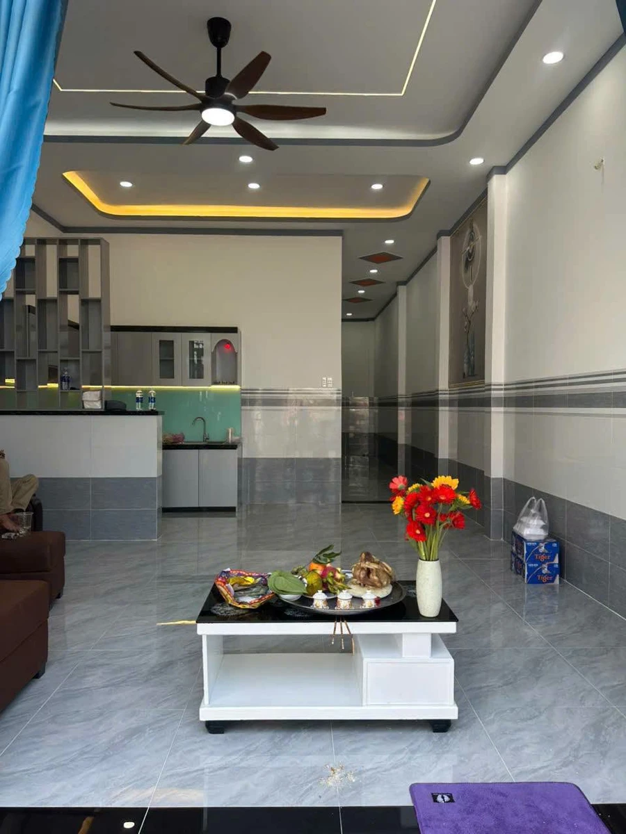 Bán nhà cấp 4 sổ hoàn công 90m² Hóc Môn 2.1 tỷ - Ảnh thu nhỏ 2