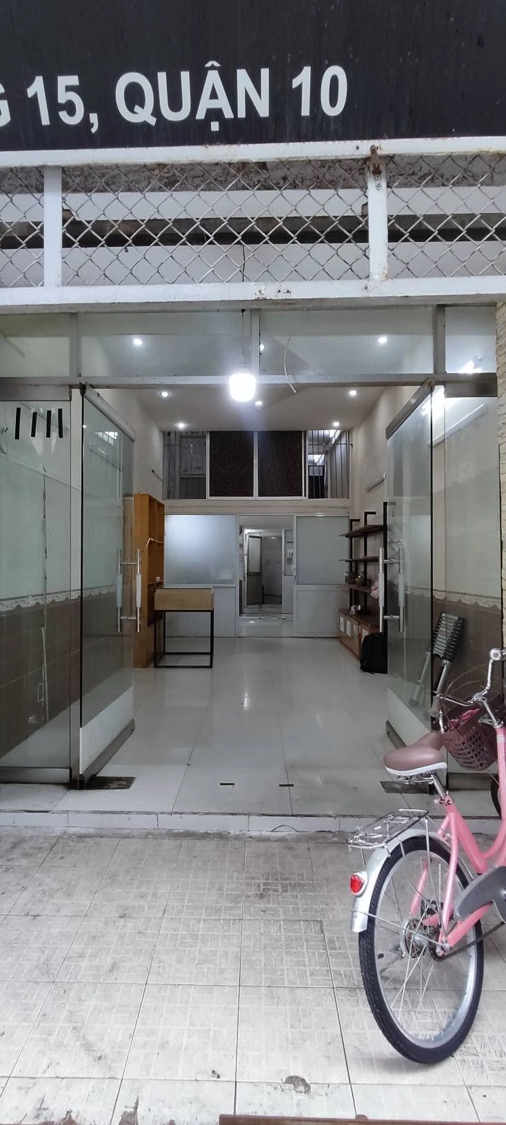 Cho thuê tầng trệt chung cư 46m² Quận 10, 11 triệu/tháng - Ảnh 1