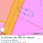 Bán đất mặt tiền đường Số 17 Hòa Long 168m² - Ảnh thu nhỏ 2