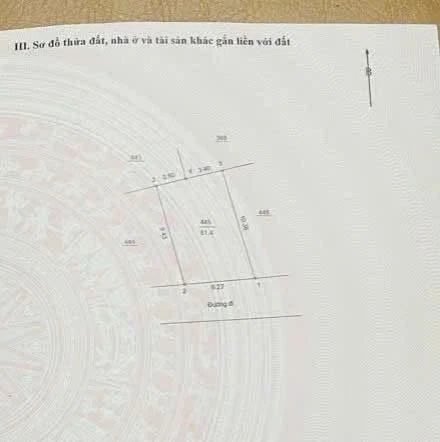 Bán đất Thạch Thất 61,4m² giá 2 tỷ
