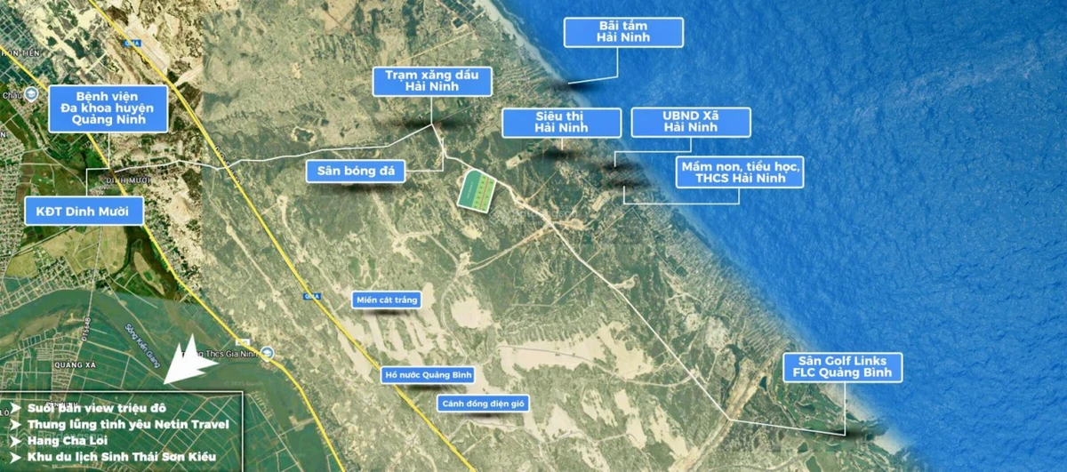 Cần sang nhượng hơn 16000m2 đất RSX (SHR) trồng cây ven biển Hải Ninh - Quảng Bình. Giá bán: 1,6 tỷ - Ảnh 1