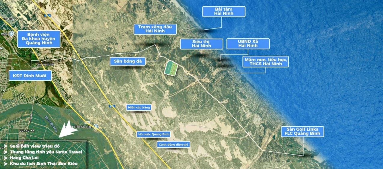 Cần sang nhượng hơn 16000m2 đất RSX (SHR) trồng cây ven biển Hải Ninh - Quảng Bình. Giá bán: 1,6 tỷ - Ảnh 1