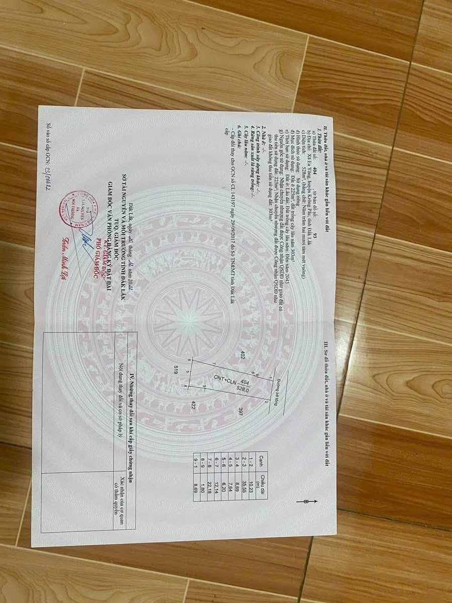 Bán đất Đào Duy Tử Krông Pắc 528m² 5 tỷ - Ảnh thu nhỏ 2