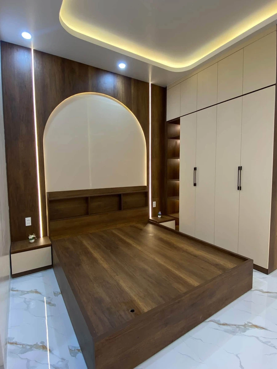 Bán nhà mới 1 trệt 1 lầu 4PN 76m² Lâm Quang Ky, Rạch Giá 2,98 tỷ - Ảnh thu nhỏ 4