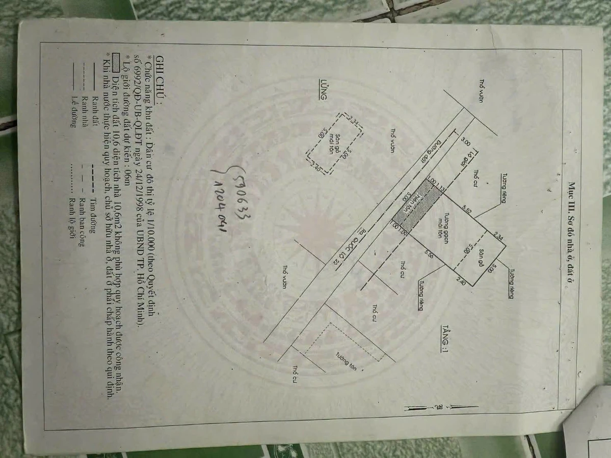 Bán nhà cấp 4 50m2 Hóc Môn, giá 2.2 tỷ - Ảnh thu nhỏ 4