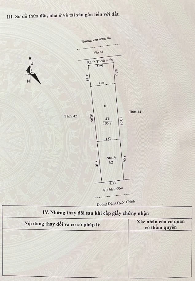 Bán nhà 108m2 số 105 Đặng Quốc Chinh, Tân Bình, 4tỷ6 - Ảnh 1