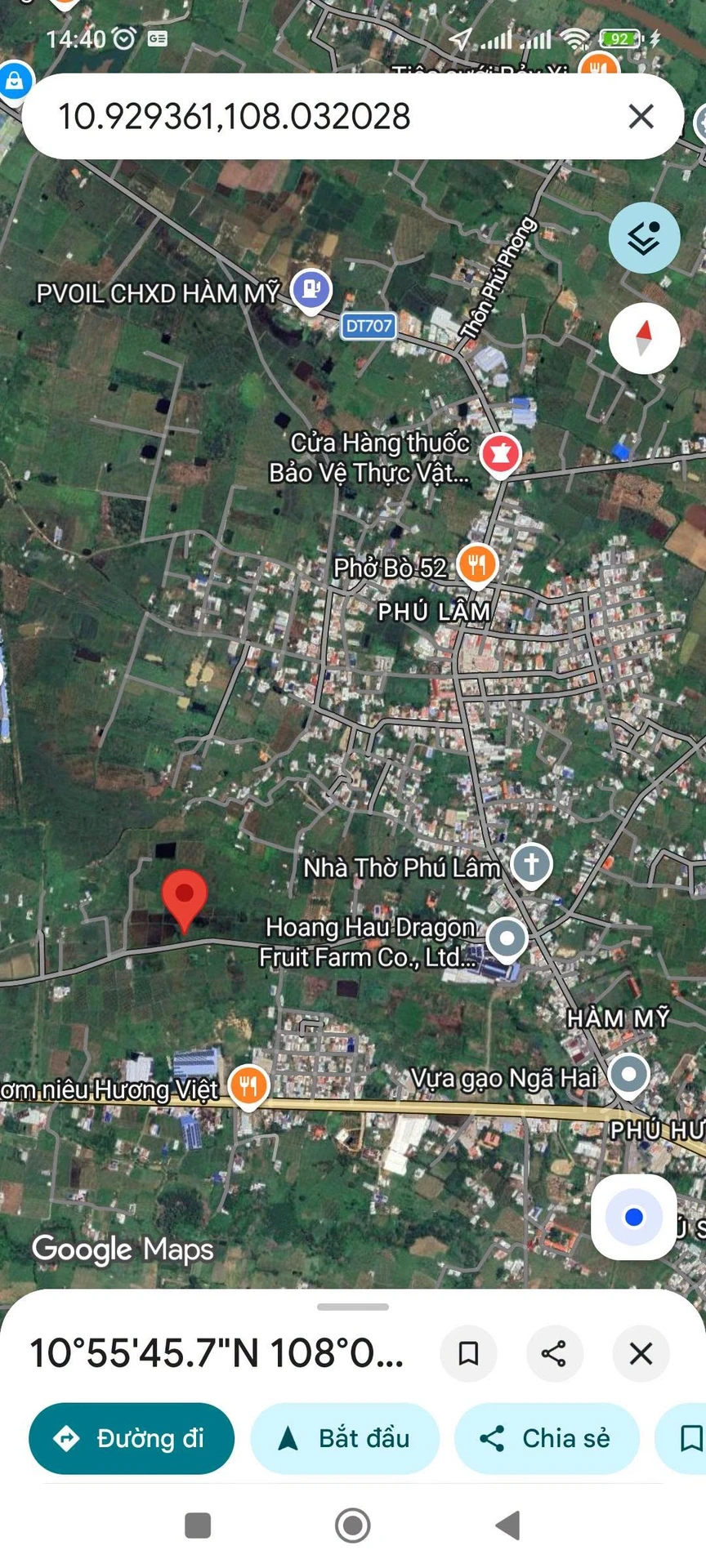 Bán đất khu dân cư Hàm Mỹ 882m2 chỉ 1,2 tỷ - Ảnh 1