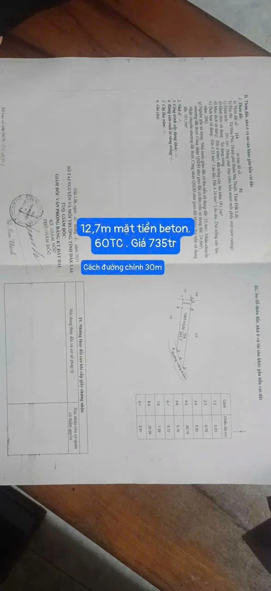 Bán đất nền 60m2 tại Buôn Ma Thuột chỉ 600 triệu - Ảnh thu nhỏ 3