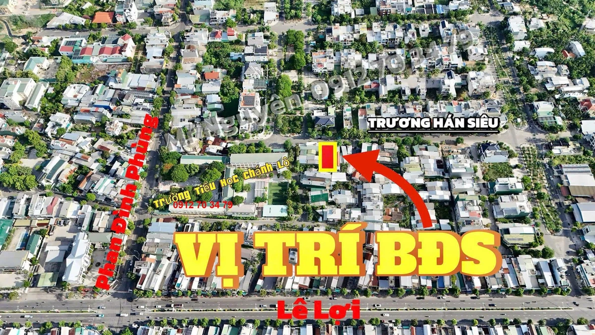 Đất mặt đường Trương Hán Siêu 100m² giá 2 tỷ 550 - Ảnh 1