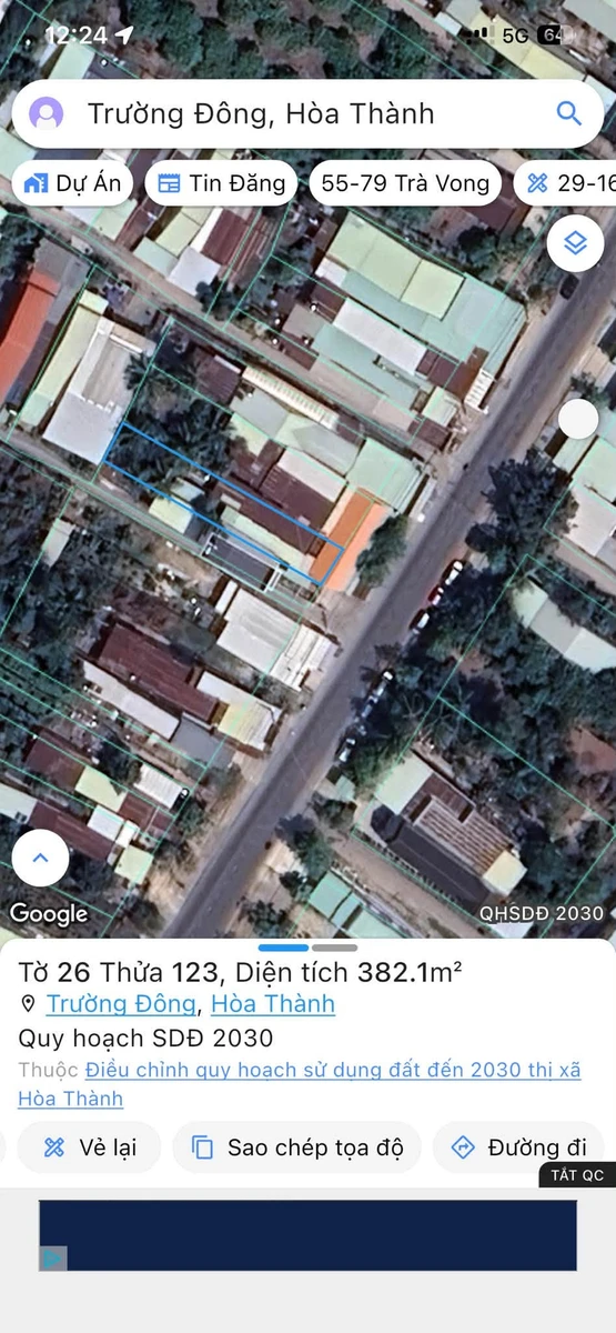 Bán đất mặt tiền 300m² Nguyễn Lương Bằng Tây Ninh - Ảnh thu nhỏ 5