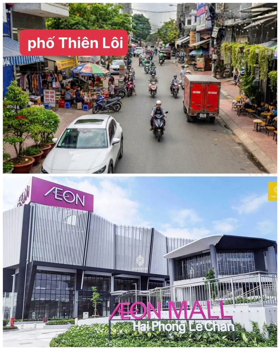 Bán nhà 4 tầng 88m2 phố Thiên Lôi gần AEON Mall, Hải Phòng - Ảnh 1