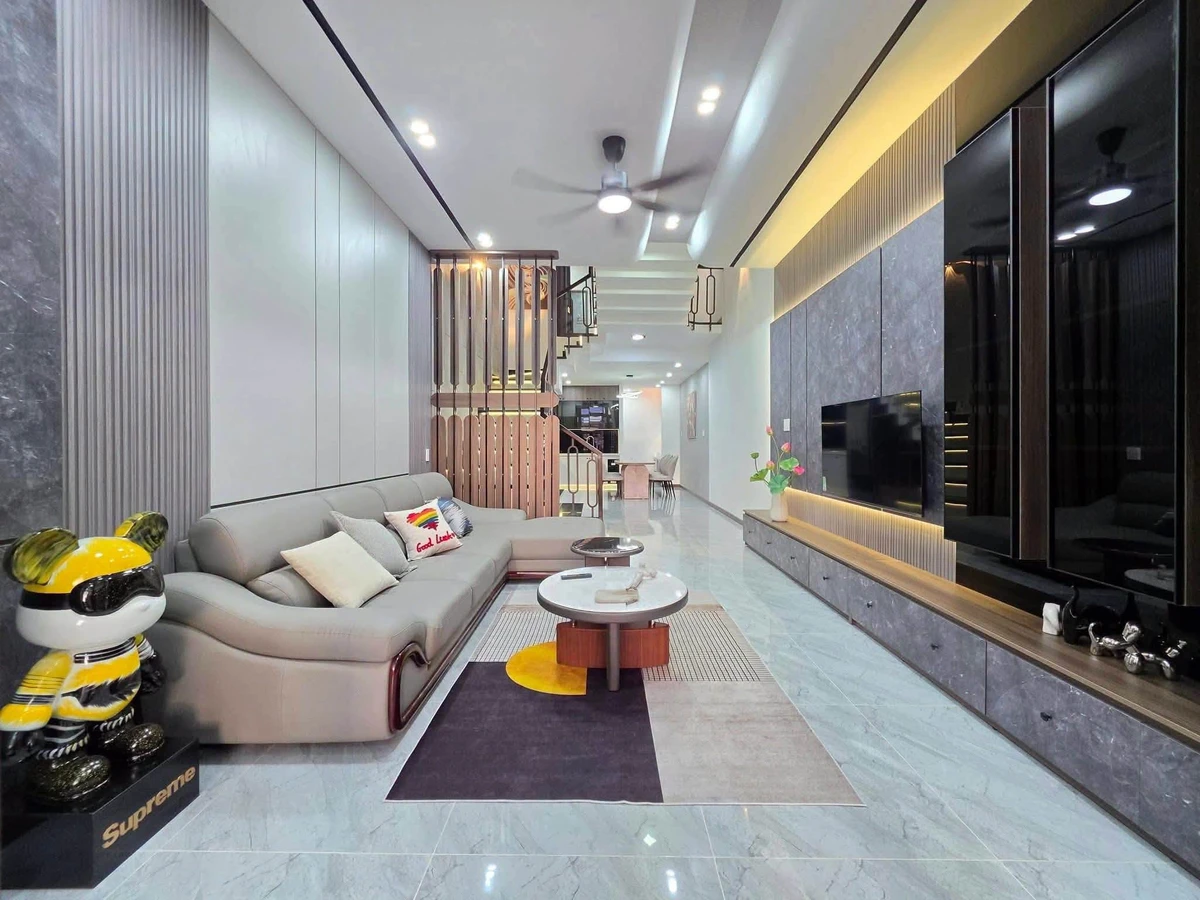 Bán nhà 3 tầng mặt tiền đường Tôn Đản, 83m2, 3PN 4WC, gần chợ Hòa An, Đà Nẵng - Ảnh thu nhỏ 3