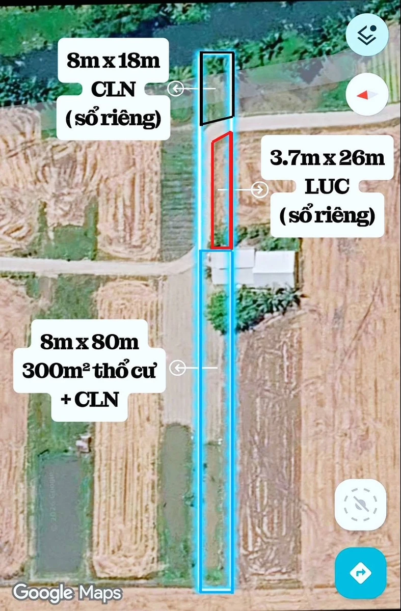 Bán 3 nền đất 626m² Cà Mau 620 triệu - Ảnh 1