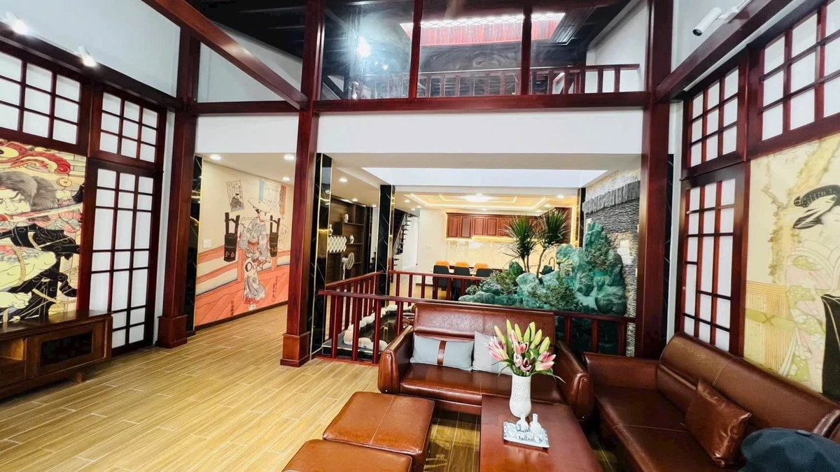 Bán nhà sân vườn mái Nhật 300m2 mặt tiền đường kinh doanh, Xã Phước Lý, Cần Giuộc - Ảnh thu nhỏ 5