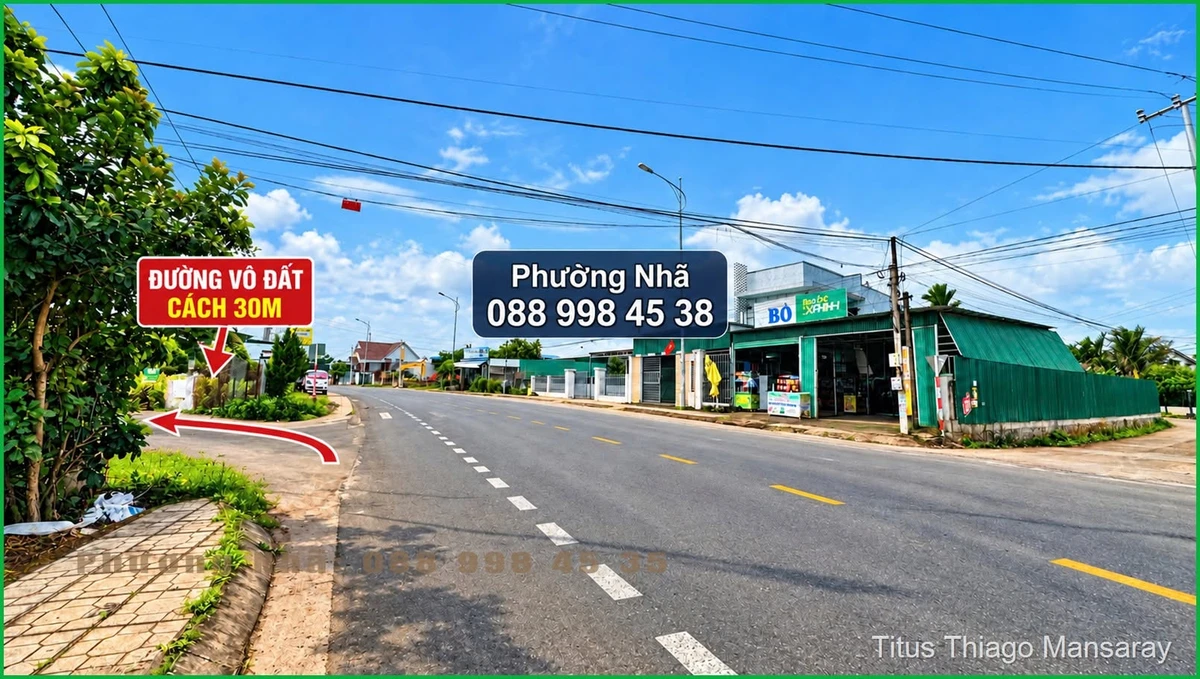 Bán đất Tân Hội Nhà Bè 260m² sổ hồng 990 triệu - Ảnh thu nhỏ 3