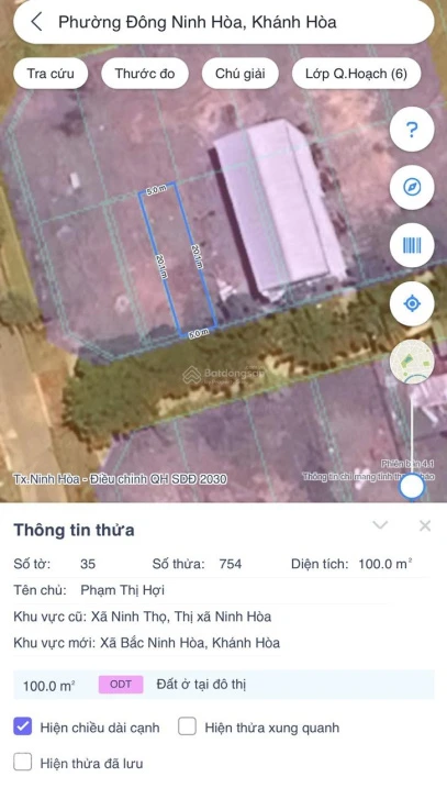 Chủ gửi bán lô đất vị trí đầu tư chiến lược tại Đông Ninh Hoa 100m² full ODT, gần QL26B, giá 1,69tỷ - Ảnh thu nhỏ 3