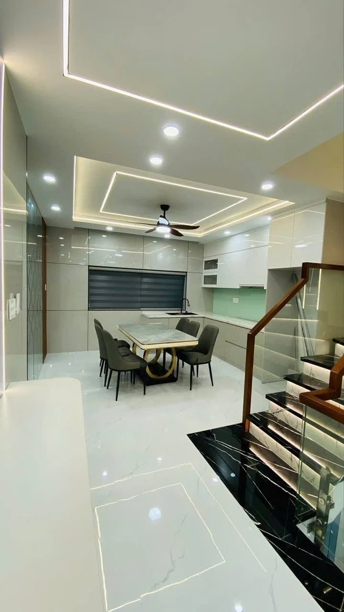 Bán nhà 4 tầng hẻm 8m đường Tỉnh Lộ 10, Bình Tân, 54m2, giá 5,6 tỷ - Ảnh thu nhỏ 3