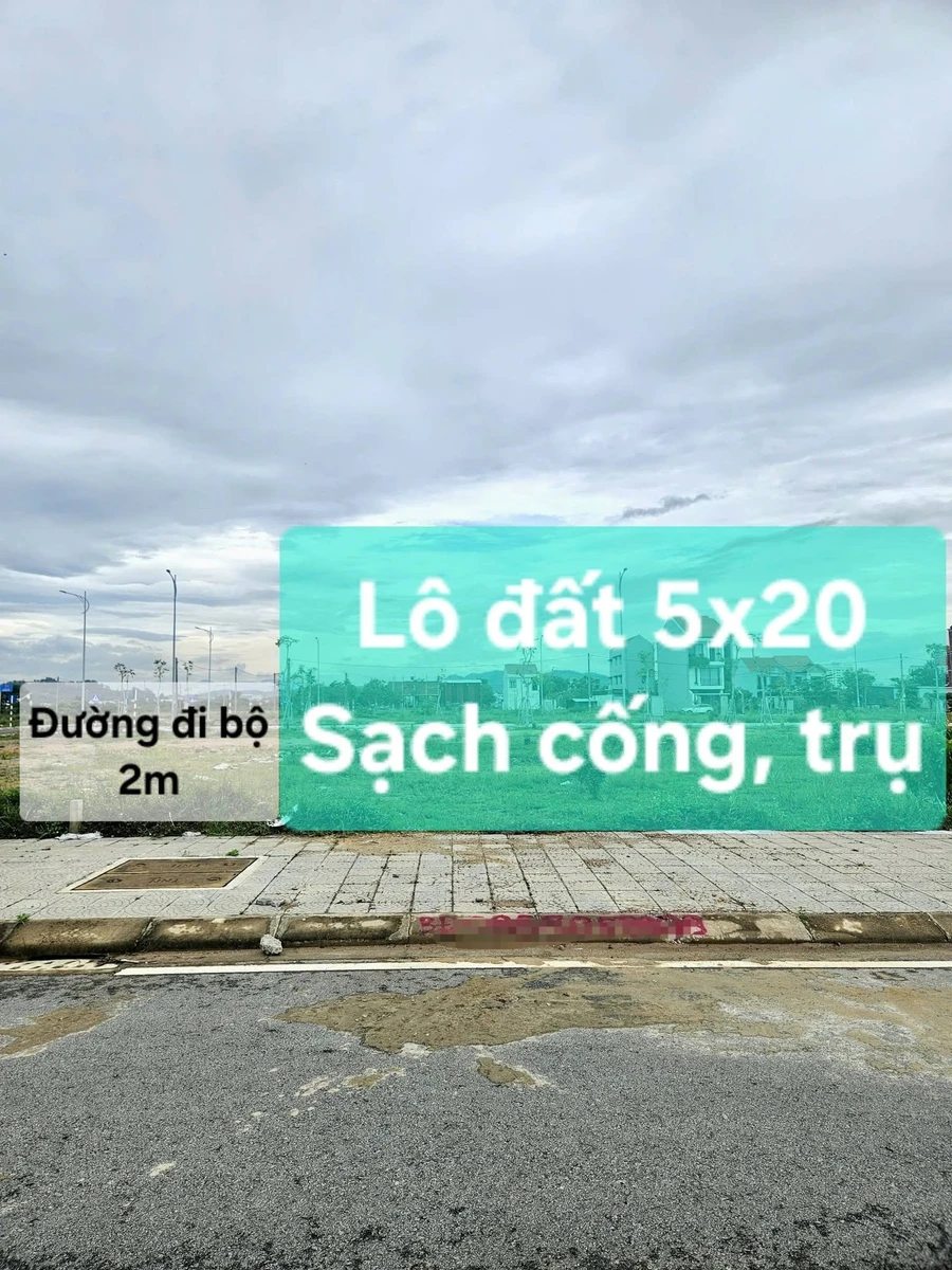 Bán lô đất 100m² KQH Thủy Thanh OTT4, đường 15,5m, giá 2,7 tỷ - Ảnh thu nhỏ 4