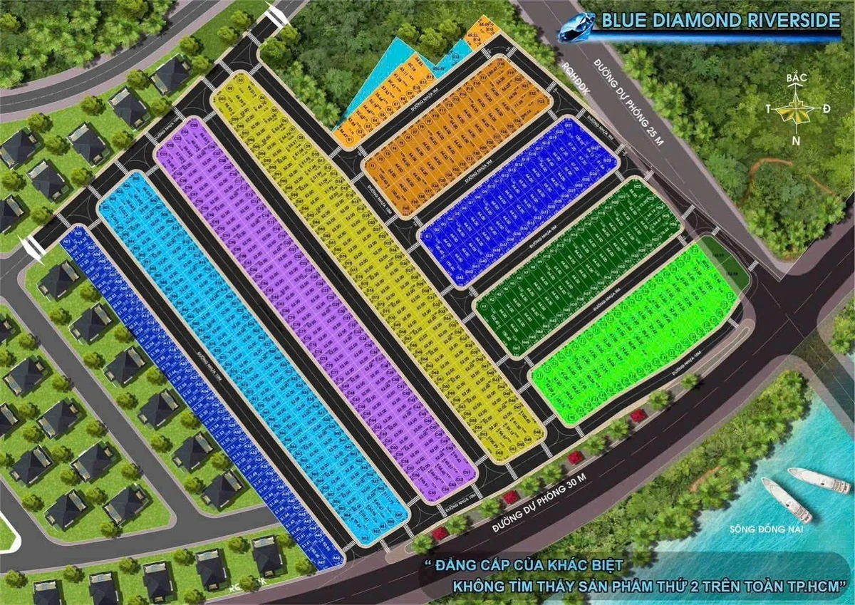Bán đất 51m² KDC Blue Quận 9 - Ảnh 1