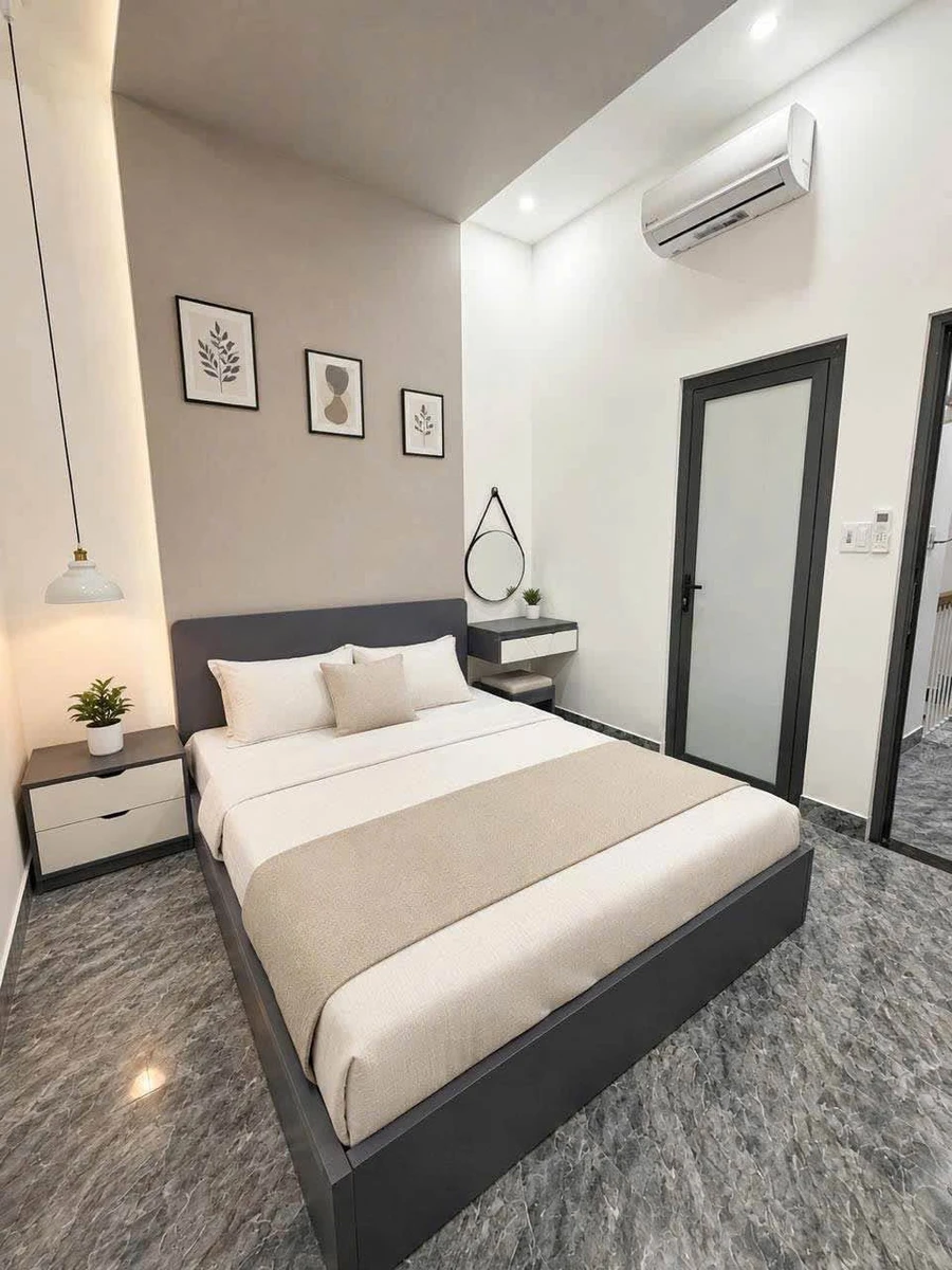 Cho thuê nhà 3 tầng mặt tiền đường Hòa Minh, 70m2, 3PN 3WC, full nội thất, 20 triệu/tháng - Ảnh thu nhỏ 5