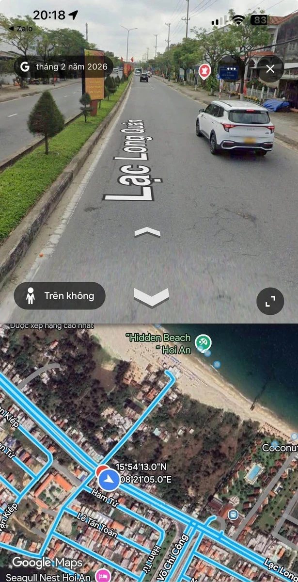 Bán đất mặt tiền Lạc Long Quân Hội An 100m2 - Ảnh 1