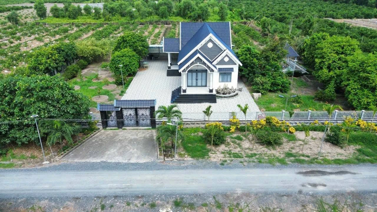 Bán biệt thự vườn 5.461m² Thủ Thừa, Long An 9,5 tỷ - Ảnh 1