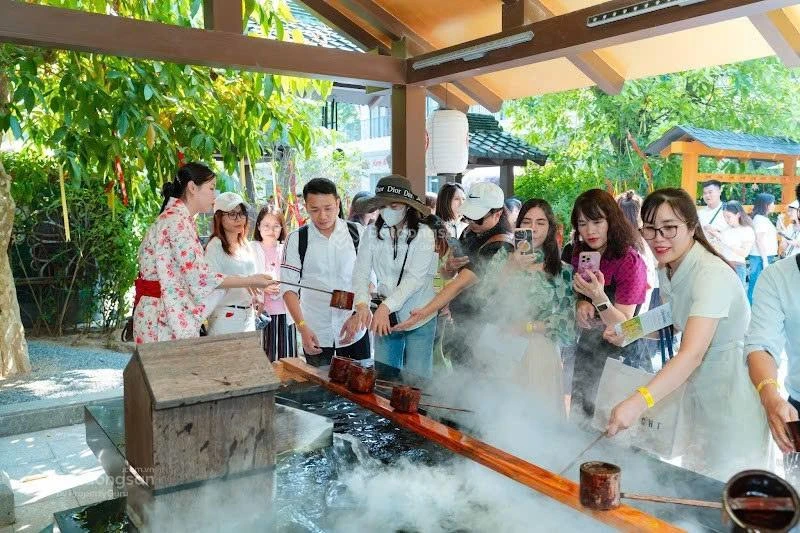 Căn hộ nghỉ dưỡng khoáng nóng Onsen Sky Garden - Winham Thanh Thủy