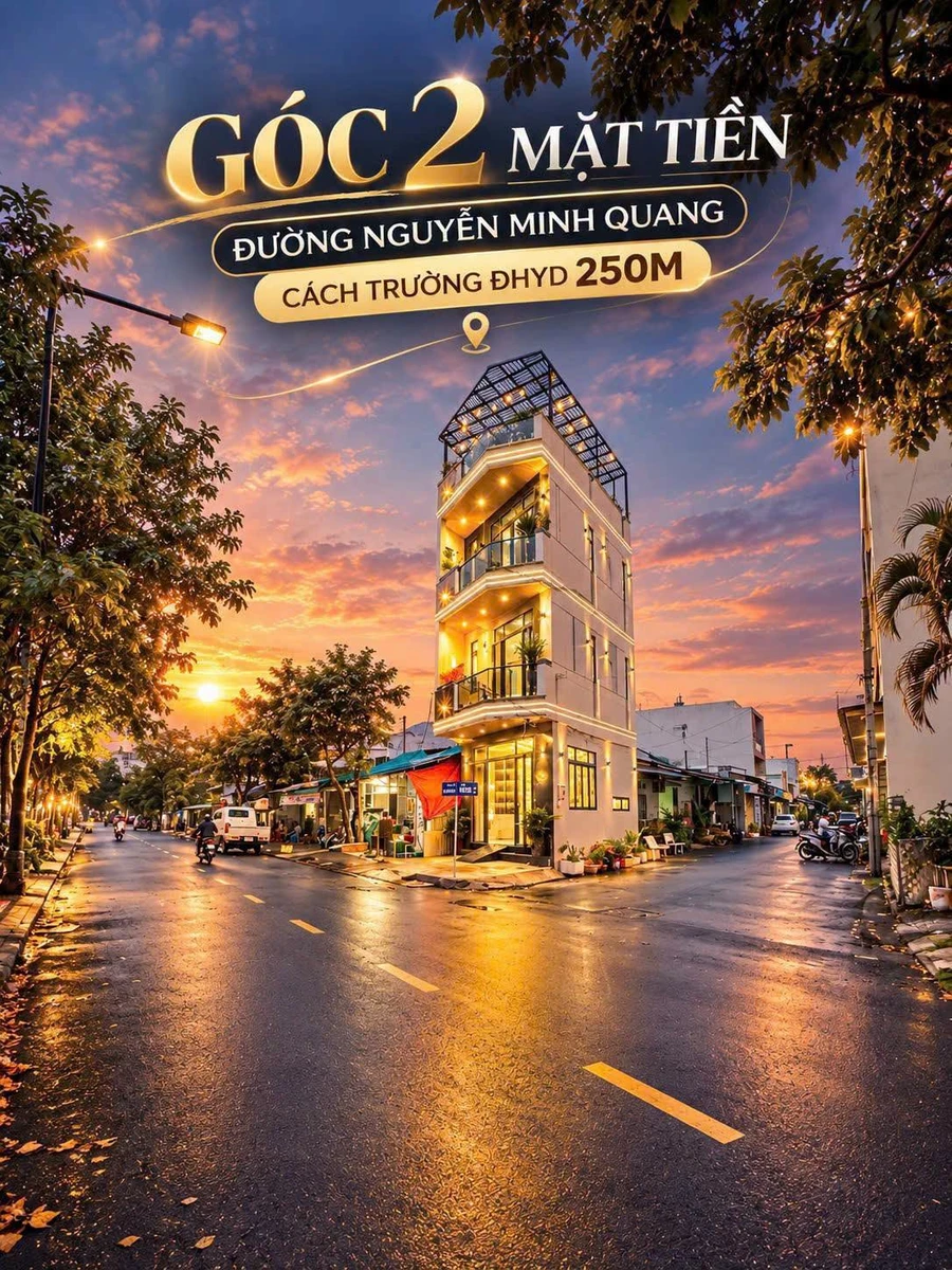Bán nhà phố 4 tầng 135m2 góc 2 mặt tiền Cần Thơ - Ảnh thu nhỏ 2