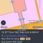 Bán đất SKC mặt tiền ĐH615 Long Nguyên, Bàu Bàng, Bình Dương 4241m2 giá 11 tỷ - Ảnh thu nhỏ 2