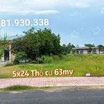 Bán đất 120m² Xã Dương Minh Châu Tây Ninh 359 triệu - Ảnh thu nhỏ 1