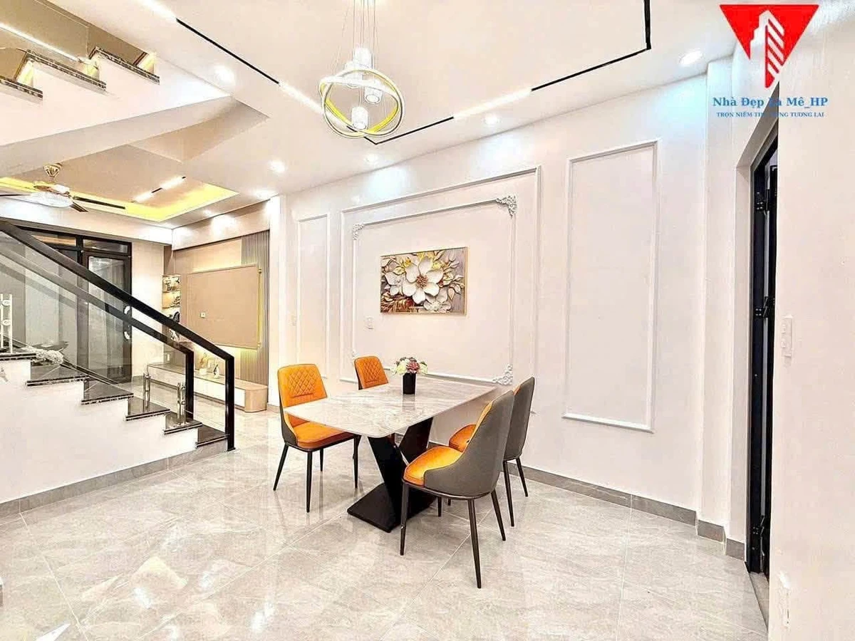 Nhà mới 3 tầng 41m² 3 phòng ngủ Tôn Đức Thắng 3 tỷ 550 - Ảnh thu nhỏ 4