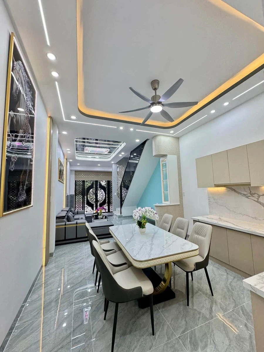 Bán nhà 1 trệt 1 lầu 61,5m² khu đô thị Cát Tường Phú Sinh giáp Hóc Môn giá 2,3 tỷ - Ảnh thu nhỏ 5