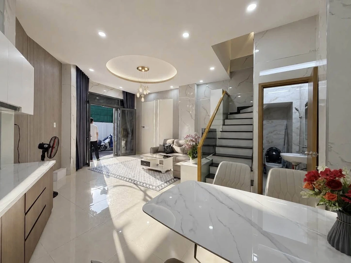Bán nhà 4 tầng mới 38m² hẻm ô tô đường Hoàng Hoa Thám, Phường 7, Bình Thạnh - Ảnh thu nhỏ 5