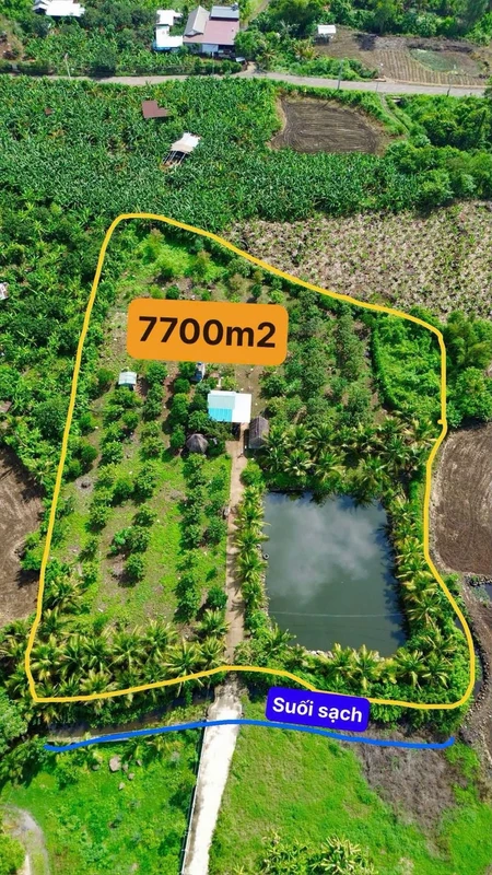 Bán mảnh vườn 7.700m² Sông Thao, Đồng Nai, 5.99 tỷ