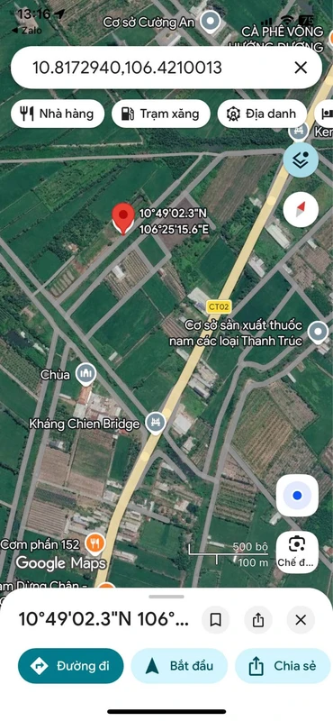 Bán đất Xã Đức Hoà Mới 935m2 giá 1 tỷ 750 triệu