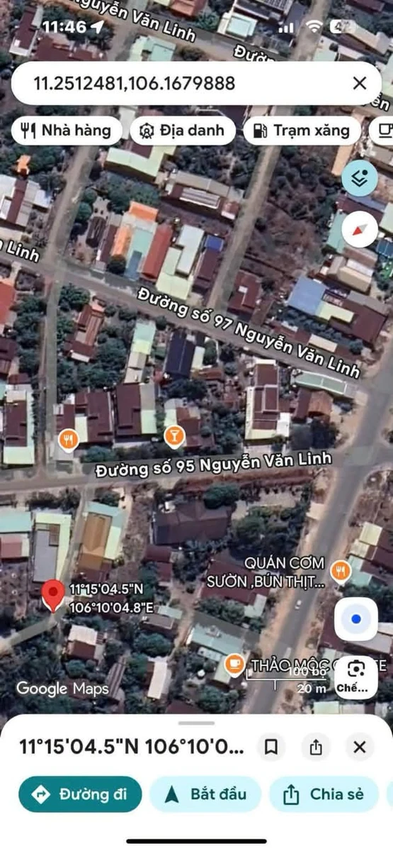 Bán đất hẻm 95 Nguyễn Văn Linh Tây Ninh 75m2 - Ảnh thu nhỏ 3