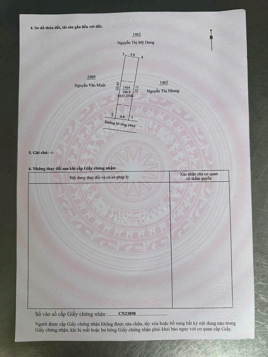 Bán đất Đường Tân An Bình Dương 105.6m² giá 1.5 tỷ - Ảnh thu nhỏ 3