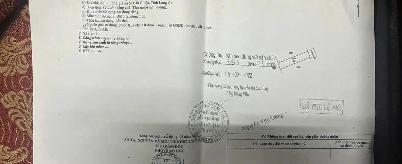 Bán nhà ở Phước Lý, 80m2, giá 1 tỷ 800 triệu - Ảnh 1