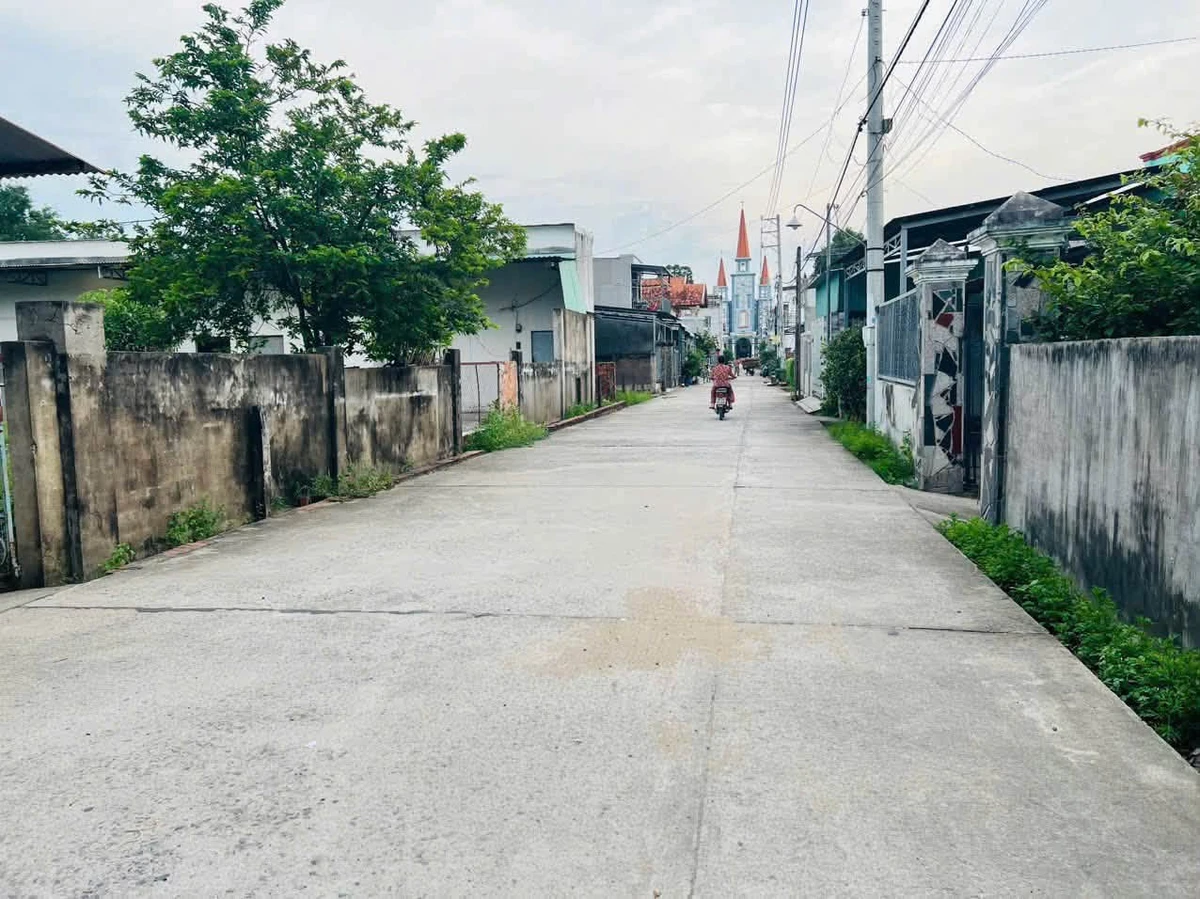 Bán đất Nhà Bè 100m² mặt tiền Hùng Vương gần chợ 1 tỷ 450 - Ảnh thu nhỏ 2