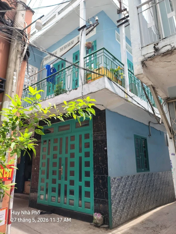 Bán nhà 2 mặt tiền hẻm ô tô Lê Văn Sỹ, Phú Nhuận, 35m2, 2 tầng, 5,1 tỷ
