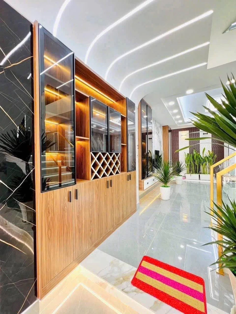 Bán nhà phố mới xây hẻm xe hơi 8m đường Hiệp Thành 51, Quận 12, 53m2, 4PN 5WC - Ảnh thu nhỏ 5